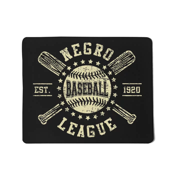 Vintage Negro League Baseball Mousepad