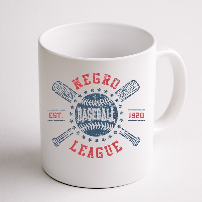 Vintage Negro League Baseball Black History Month Front & Back Coffee Mug