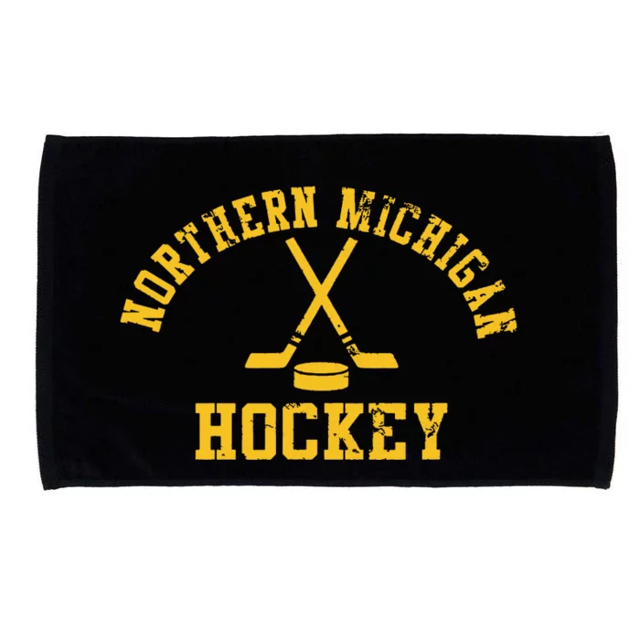 Vintage Northern Michigan Hockey Microfiber Hand Towel