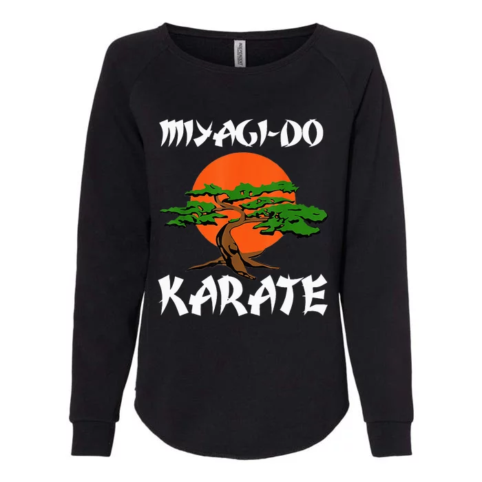 Vintage New Miyagido Karate Cool Bonsai Tree Womens California Wash Sweatshirt