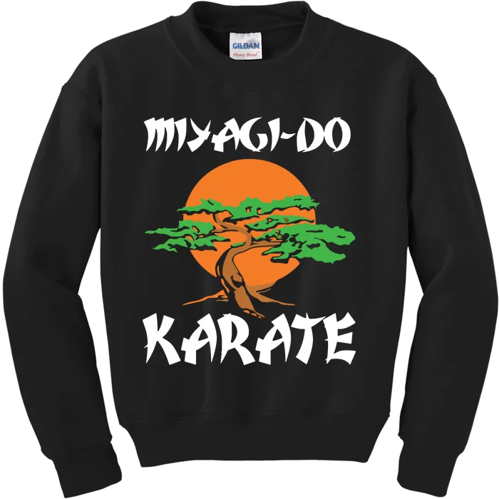 Vintage New MiyagiDo Karate Cool Bonsai Tree Gift Kids Sweatshirt