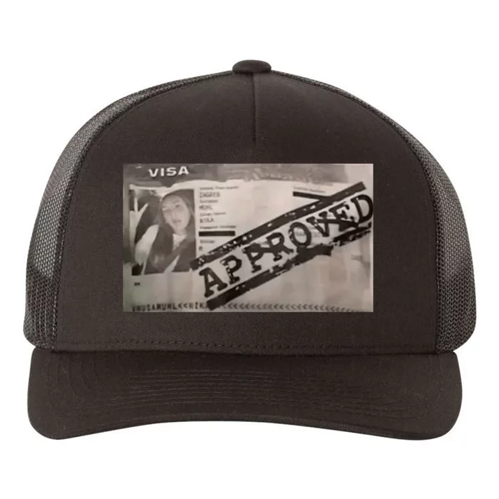 Visa Nika Muhl Approved Yupoong Adult 5-Panel Trucker Hat