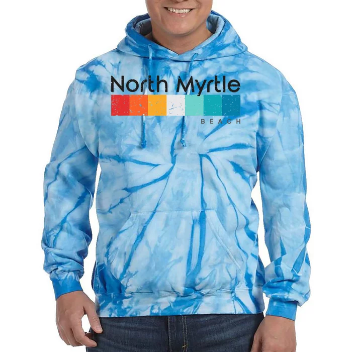 Vintage North Myrtle Beach Sc South Carolina Tie Dye Hoodie