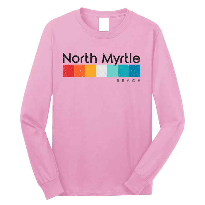 Vintage North Myrtle Beach Sc South Carolina Long Sleeve Shirt