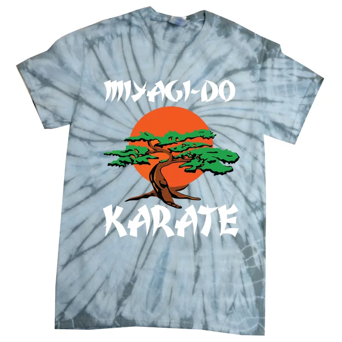 Vintage New Miyagido Karate Cool Bonsai Tree Gift Tie-Dye T-Shirt