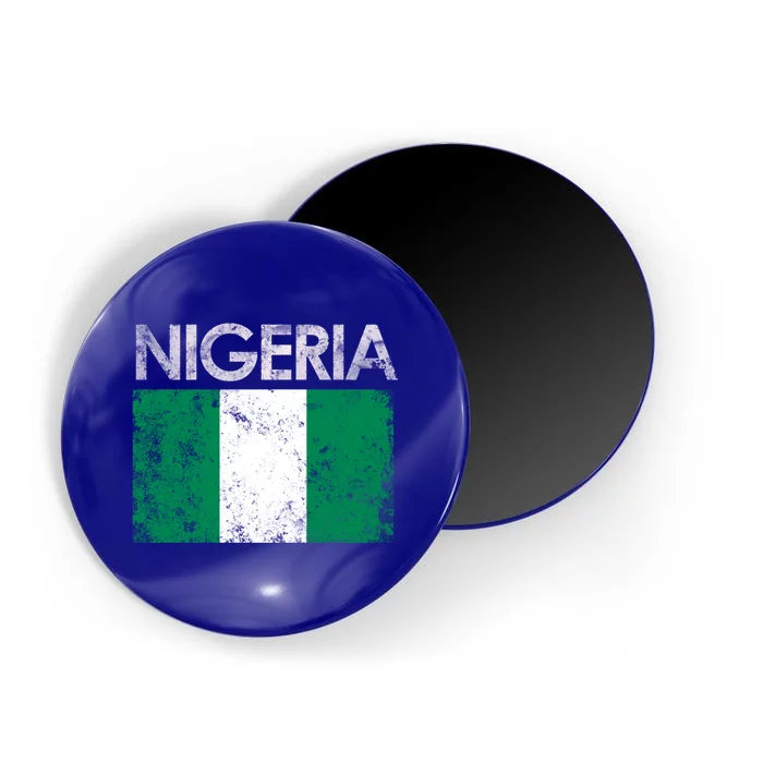 Vintage Nigeria Nigerian Flag Pride Gift Magnet