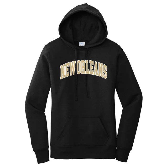 Vintage New Orleans Women's Pullover Hoodie