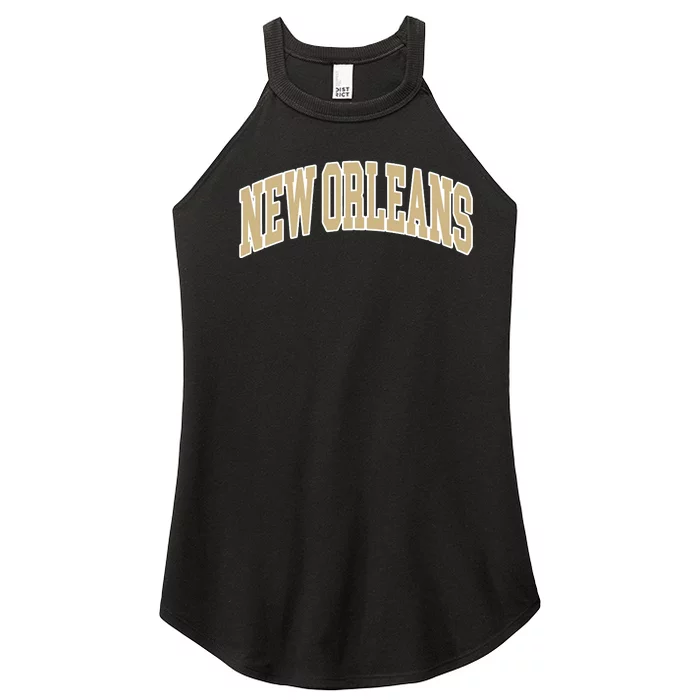 Vintage New Orleans Women’s Perfect Tri Rocker Tank