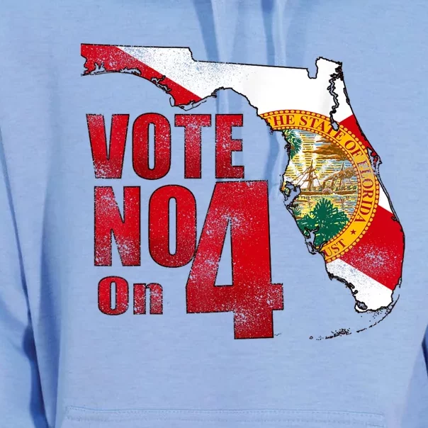 Vote No On 4 Unisex Surf Hoodie