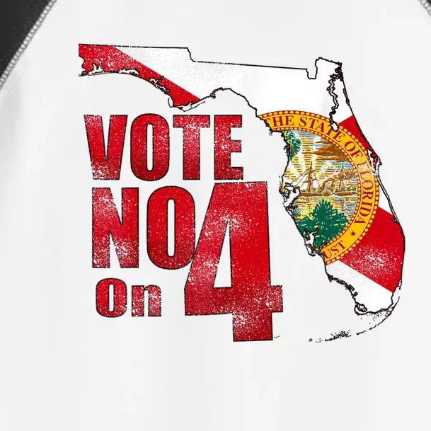 Vote No On 4 Toddler Fine Jersey T-Shirt