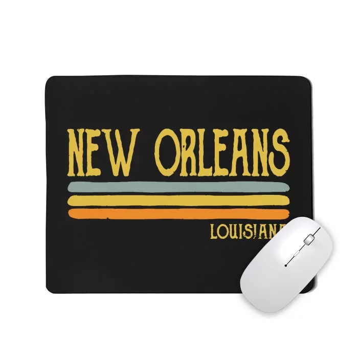 Vintage New Orleans Louisiana La Love Gift Souvenir Mousepad