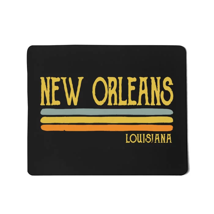 Vintage New Orleans Louisiana La Love Gift Souvenir Mousepad