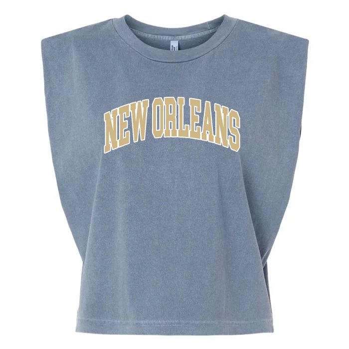 Vintage New Orleans Garment-Dyed Women's Muscle Tee