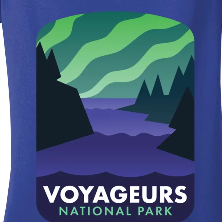 Voyageurs National Park Cool Gift Women's V-Neck T-Shirt