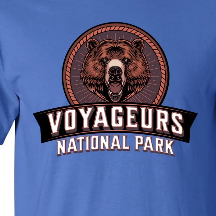 Voyageurs National Park Minnesota Nature Bear Hike Outdoors Gift Tall T-Shirt