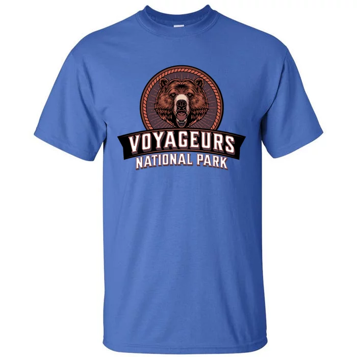 Voyageurs National Park Minnesota Nature Bear Hike Outdoors Gift Tall T-Shirt