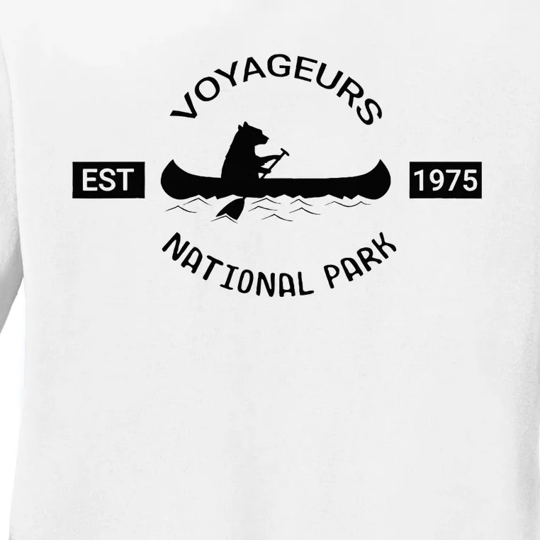 Voyageurs National Park Minnesota National Parks Ladies Long Sleeve Shirt