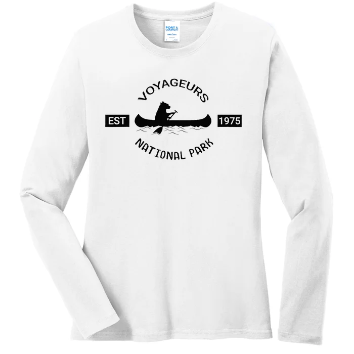 Voyageurs National Park Minnesota National Parks Ladies Long Sleeve Shirt