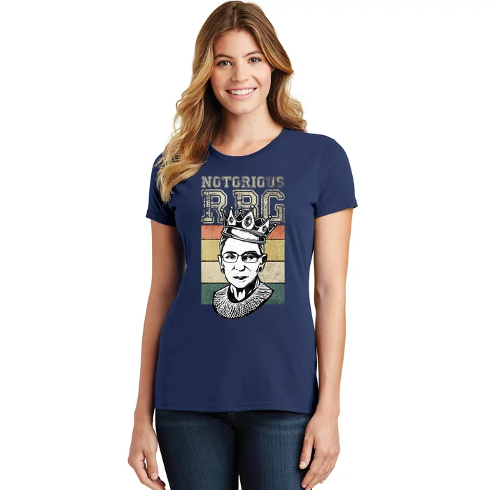 Vintage Notorious Ready To Dissent Pro Choice RBG Women's T-Shirt