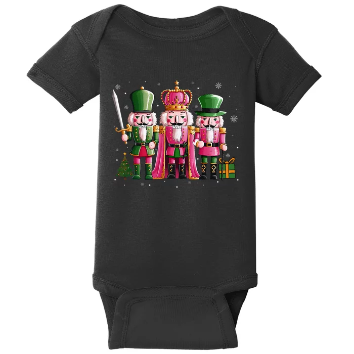 Vintage Nutcracker Squad Christmas Baby Bodysuit