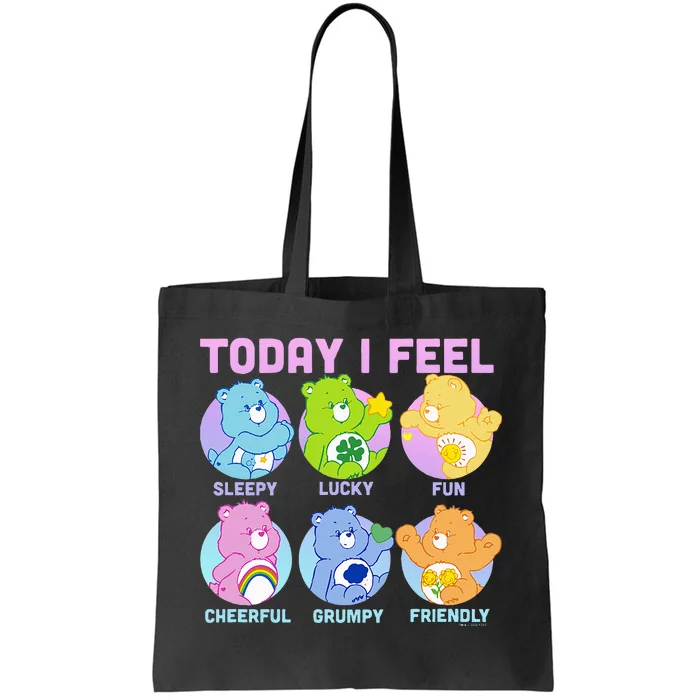 Vintage Neon Today I Feel Emotions Box Ups Tote Bag