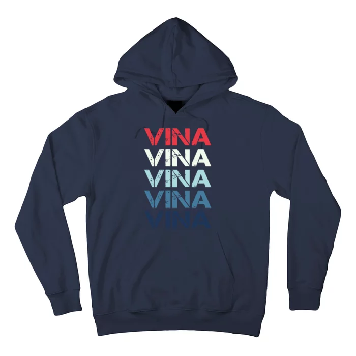 Vina Name T Shirt Vina Classic Vintage Hoodie