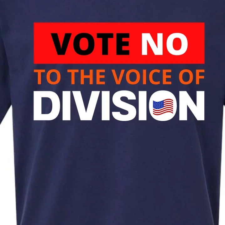 Vote No To The Voice Of Division Sueded Cloud Jersey T-Shirt