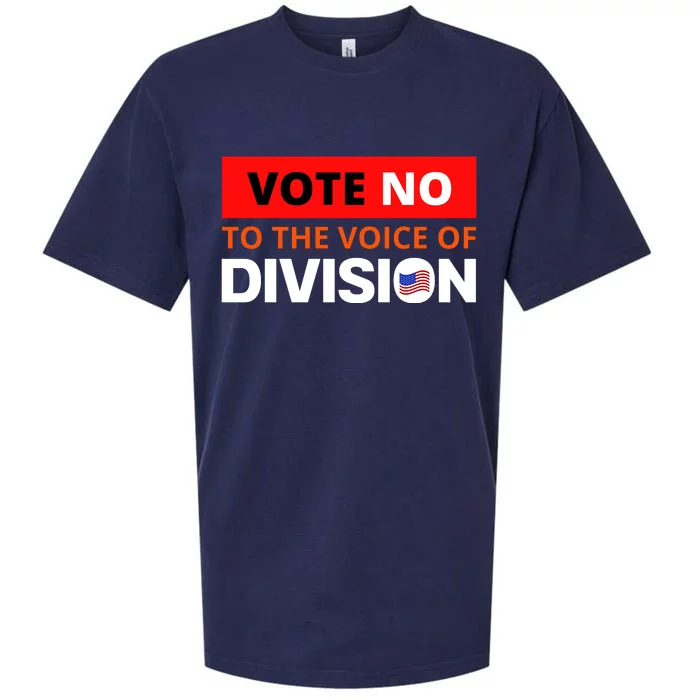 Vote No To The Voice Of Division Sueded Cloud Jersey T-Shirt