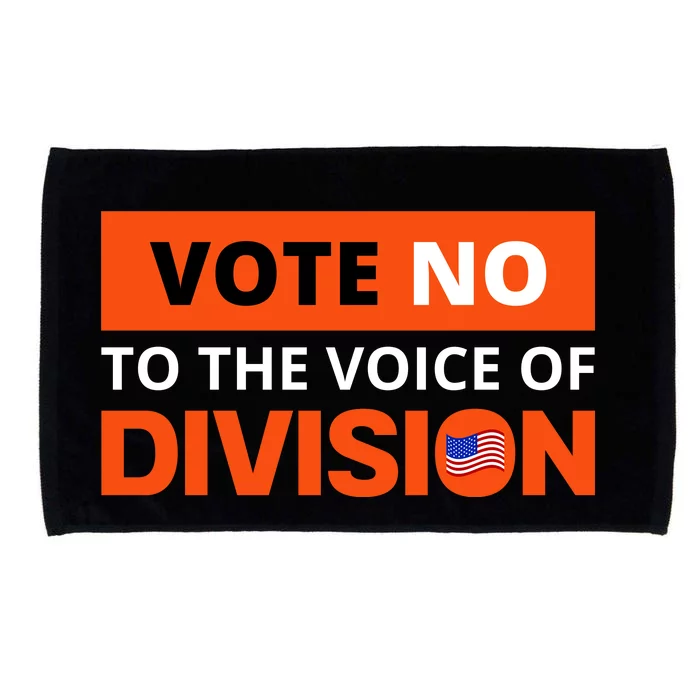 Vote No To The Voice Of Division Microfiber Hand Towel