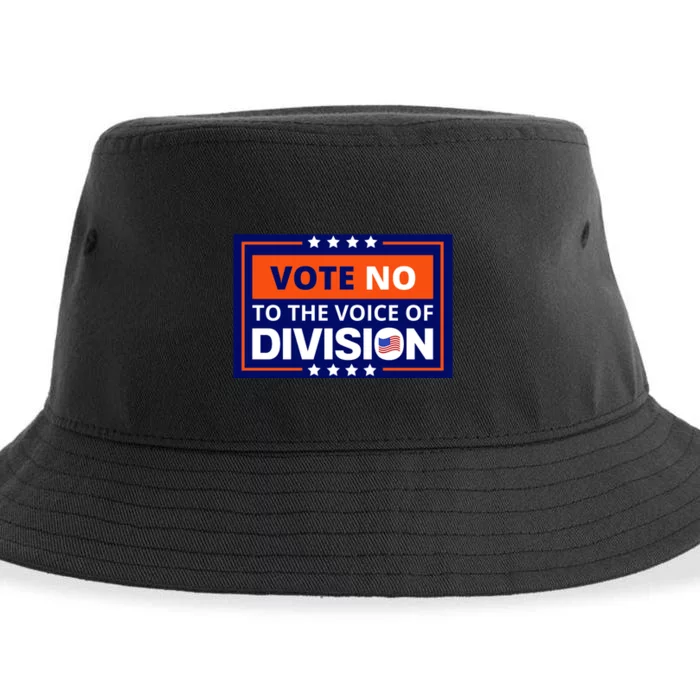 Vote No To The Voice Of Division Sustainable Bucket Hat