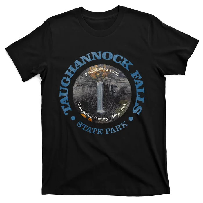 Vintage Nature Taughannock Falls Sp Hiking Mountain T-Shirt