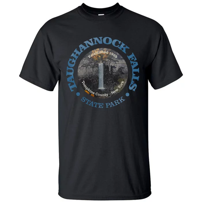 Vintage Nature Taughannock Falls Sp Hiking Mountain Tall T-Shirt