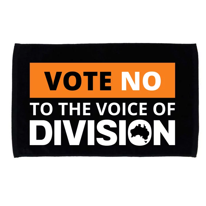 Vote No To The Voice Of Division Microfiber Hand Towel