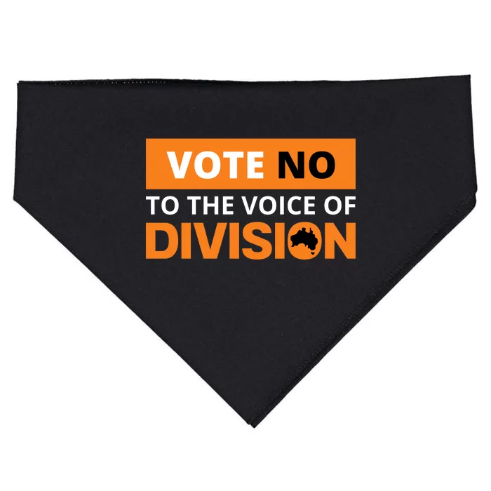 Vote No To The Voice Of Division USA-Made Doggie Bandana