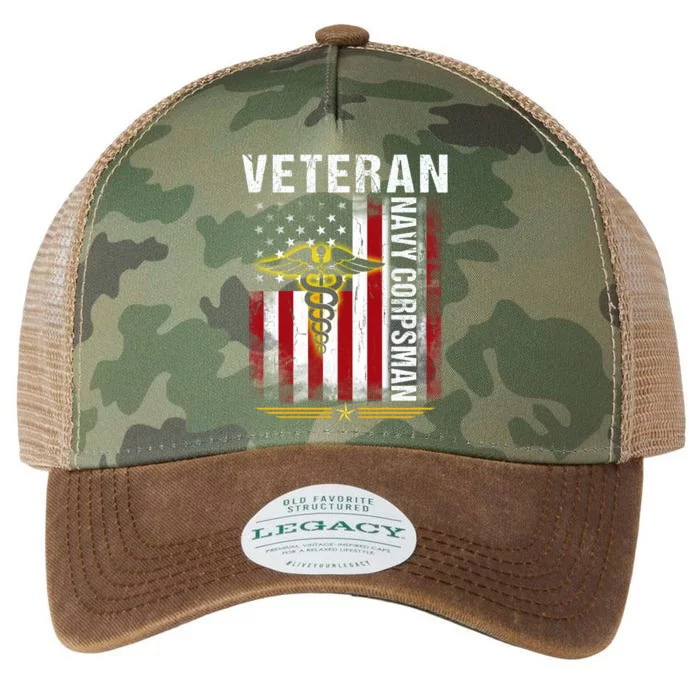 Veteran Na Vy Corpsman Legacy Tie Dye Trucker Hat