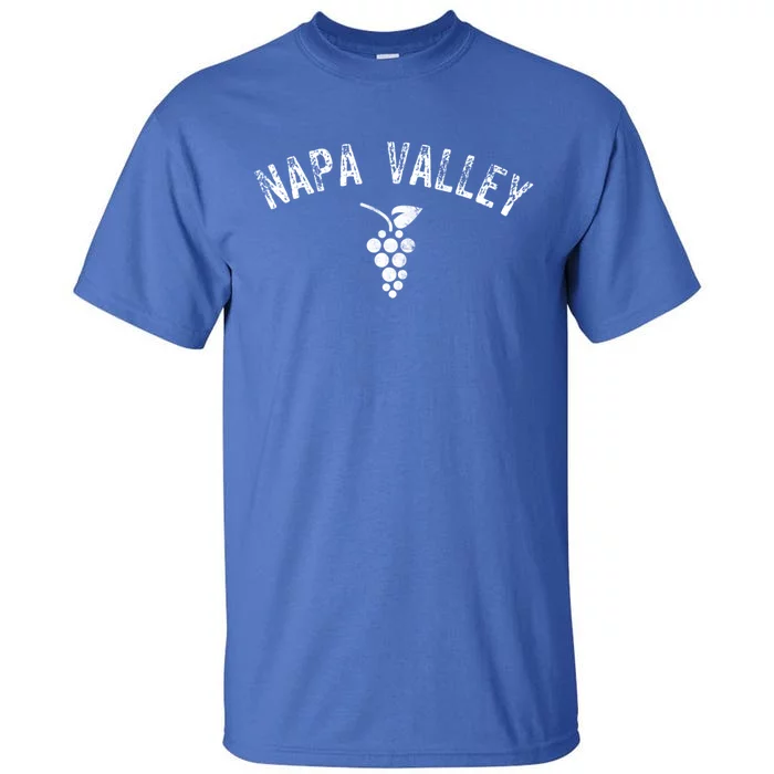 Vintage Napa Valley California Wine Country Meaningful Gift Souvenir Meaningful Tall T-Shirt