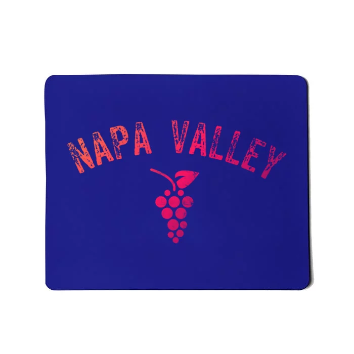 Vintage Napa Valley California Wine Country Gift Souvenir Gift Mousepad