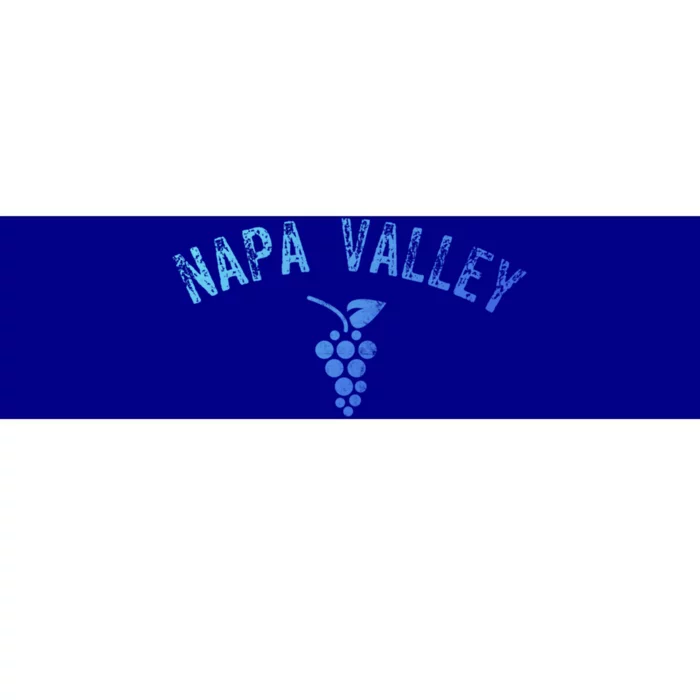 Vintage Napa Valley California Wine Country Gift Souvenir Gift Bumper Sticker