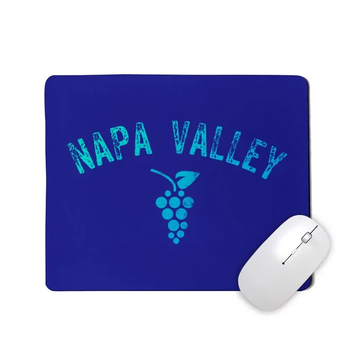 Vintage Napa Valley California Wine Country Gift Souvenir Gift Mousepad