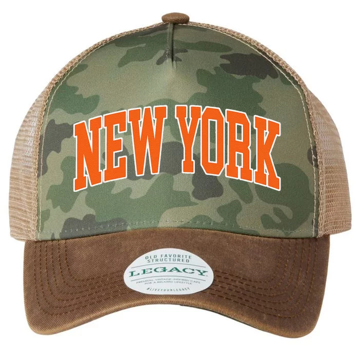 Vintage New York Legacy Tie Dye Trucker Hat