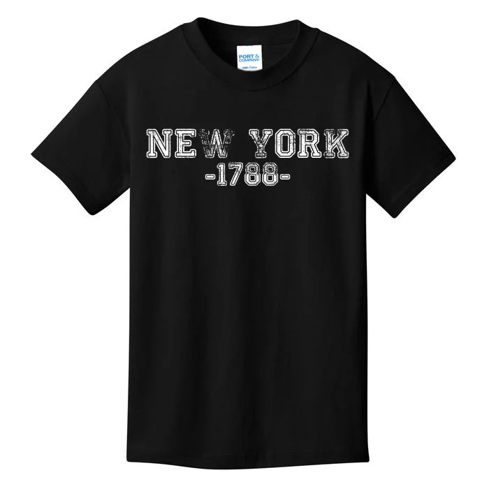 Vintage New York 1788 Kids T-Shirt