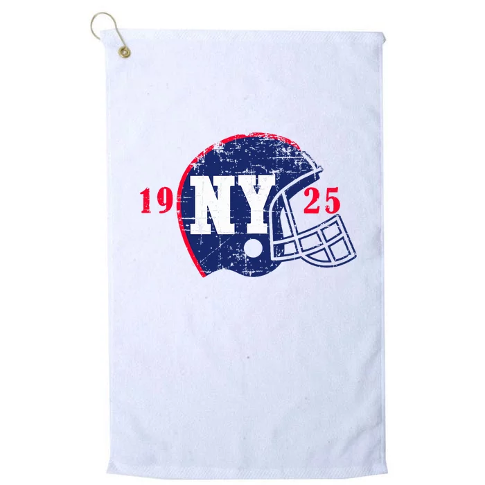 Vintage New York Football Gift Platinum Collection Golf Towel