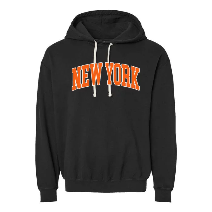 Vintage New York Garment-Dyed Fleece Hoodie