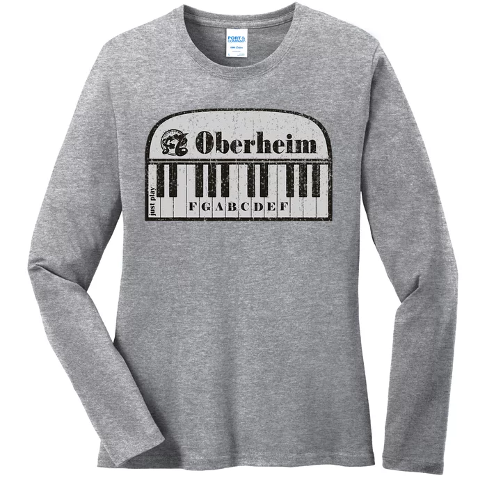 Vintage Oberheim 1969 Ladies Long Sleeve Shirt