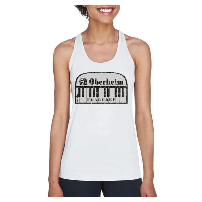 Vintage Oberheim 1969 Women's Racerback Tank