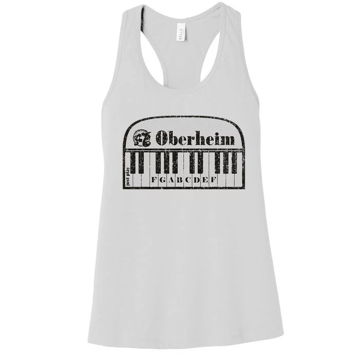 Vintage Oberheim 1969 Women's Racerback Tank