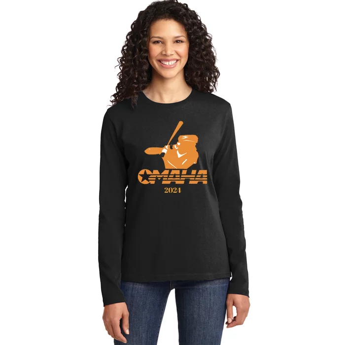 Vols Omaha 2024 Heavy Ladies Long Sleeve Shirt