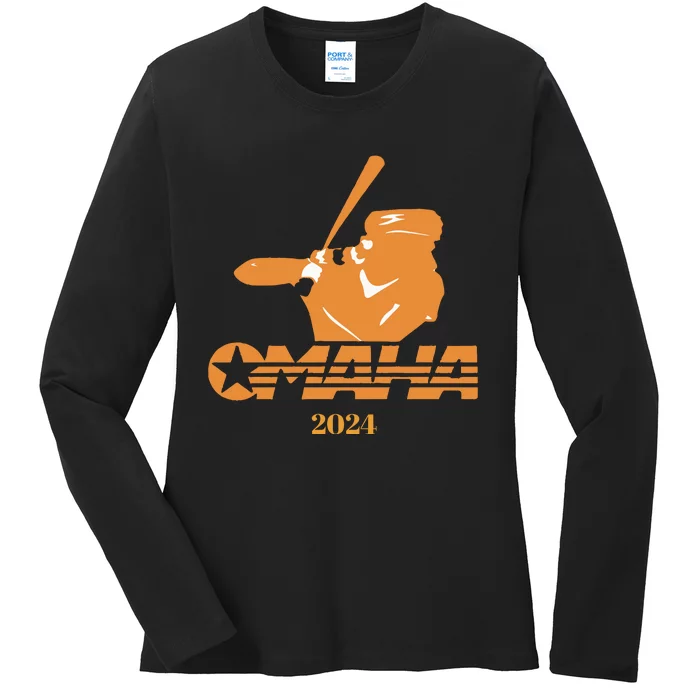 Vols Omaha 2024 Heavy Ladies Long Sleeve Shirt