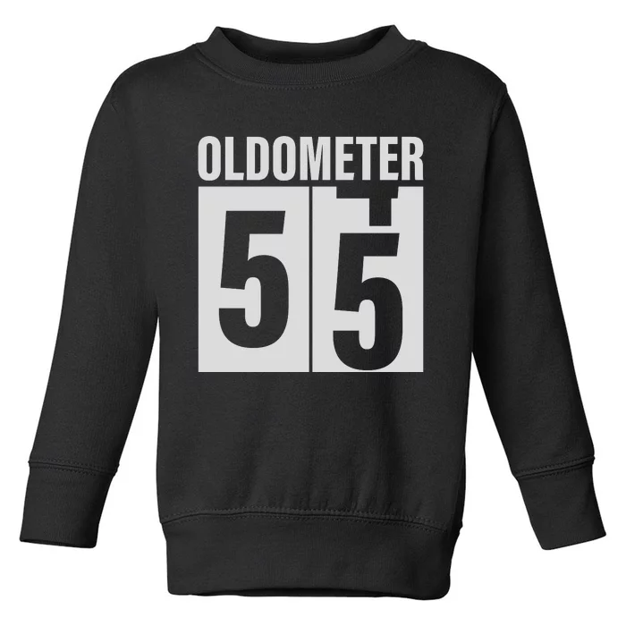 Vintage Odometer 55 Toddler Sweatshirt