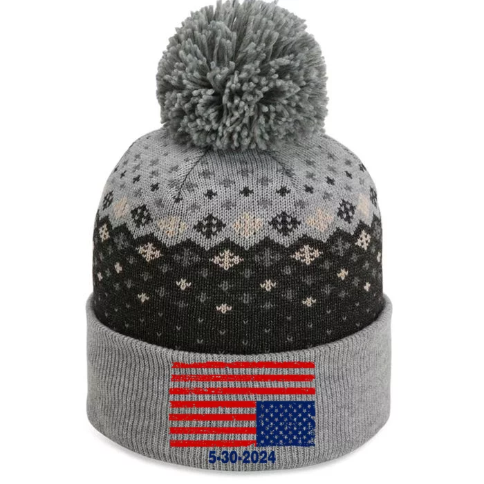 Vote Outlaw 5302024 The Baniff Cuffed Pom Beanie